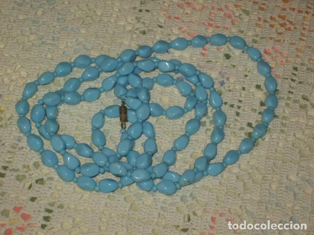 Joyeria: COLLAR 2 VUELTAS OPALINA AZUL. - Foto 6