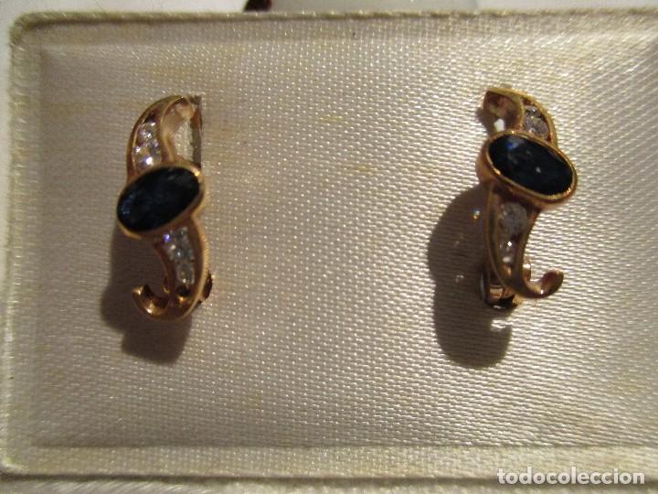 Joyeria: pendientes oro ley 18 k - Foto 1