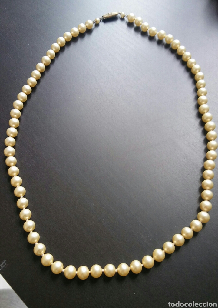 Joyeria: Collar perlas de cultivo - vintage - Foto 6