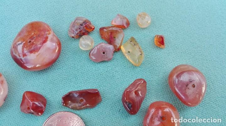 Joyeria: Lote de cuentas cornalinas , para pulsera o collar - Foto 5