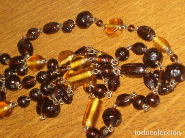 Joyeria: COLLAR DE CRISTAL DE MURANO,2 VUELTAS. - Foto 1