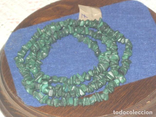 Joyeria: COLLAR LARGO DE MALAQUITA. - Foto 4