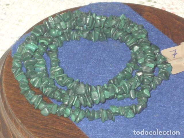 Joyeria: COLLAR LARGO DE MALAQUITA. - Foto 6