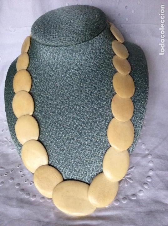 Joyeria: BONITO COLLAR DE HUESO VINTAGE - Foto 1
