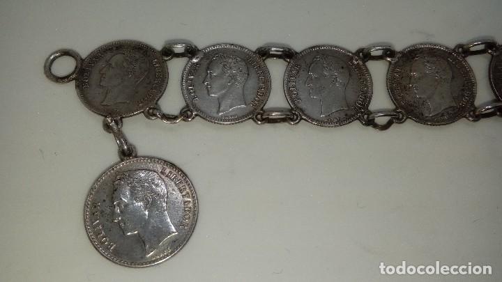 Joyeria: PULSERA DE MONEDAS VENEZOLANAS DE PLATA - Foto 2
