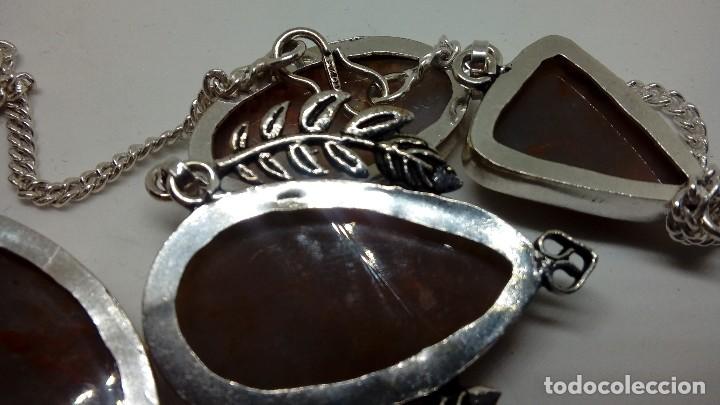 Joyeria: GARGANTILLA PLATA CON AGATAS NATURALES - Foto 5