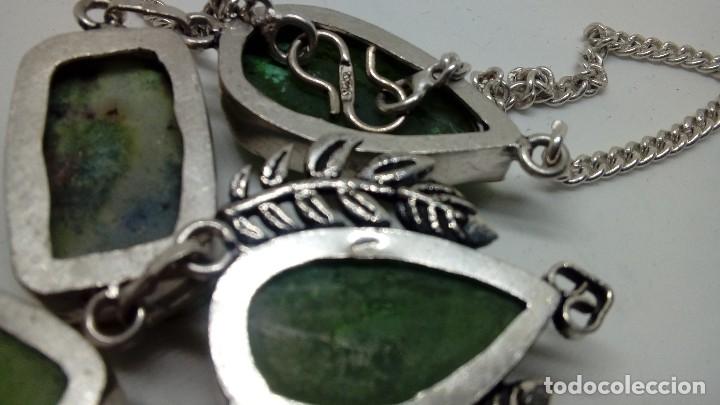 Joyeria: GARGANTILLA PLATA CON DRUSAS DE CUARZOS NATURALES - Foto 5