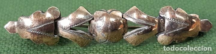 Joyeria: BROCHE PARA SOLAPA DE PLATA. CIRCA 1960. - Foto 1