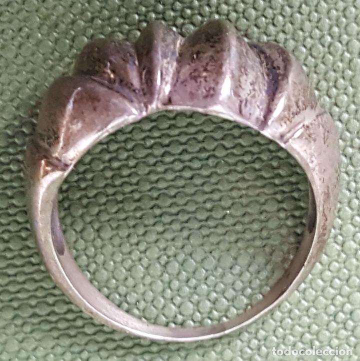 Joyeria: ANILLO DE SE&Ntilde;ORA DE PLATA. CIRCA 1960. - Foto 1