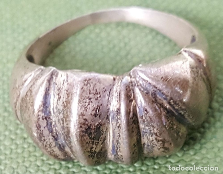 Joyeria: ANILLO DE SE&Ntilde;ORA DE PLATA. CIRCA 1960. - Foto 5