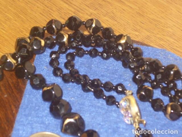 Joyeria: COLLAR DE CRISTAL DE MURANO NEGRO,A&Ntilde;OS 60. - Foto 10