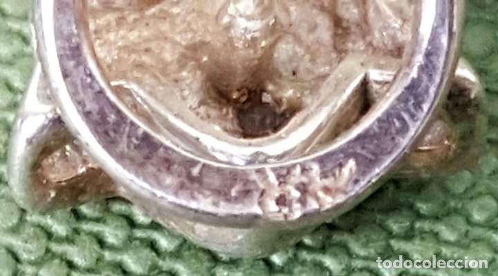 Joyeria: PAREJA DE PENDIENTES DE SE&Ntilde;ORA EN PLATA. CIRCA 1960. - Foto 4