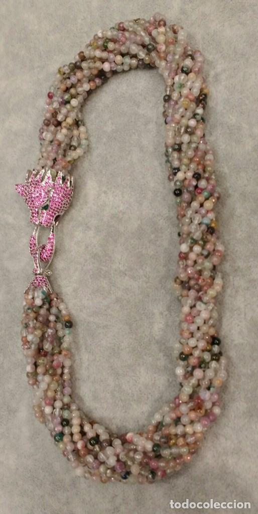 Joyeria: COLLAR DE TURMALINAS DE COLORES. - Foto 3