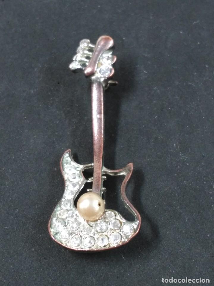 Joyeria: BROCHE BISUTERIA CON FORMA DE GUITARRA - Foto 4