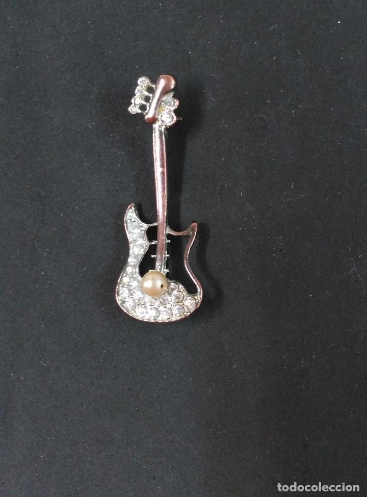 Joyeria: BROCHE BISUTERIA CON FORMA DE GUITARRA - Foto 5