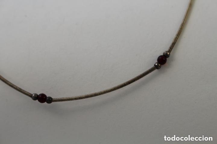 Joyeria: COLLAR DE PLATA DE LEY CON AMATISTAS. - Foto 3