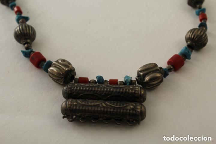 Joyeria: COLLAR ETNO BOHO TURQUESAS Y CORAL - Foto 3