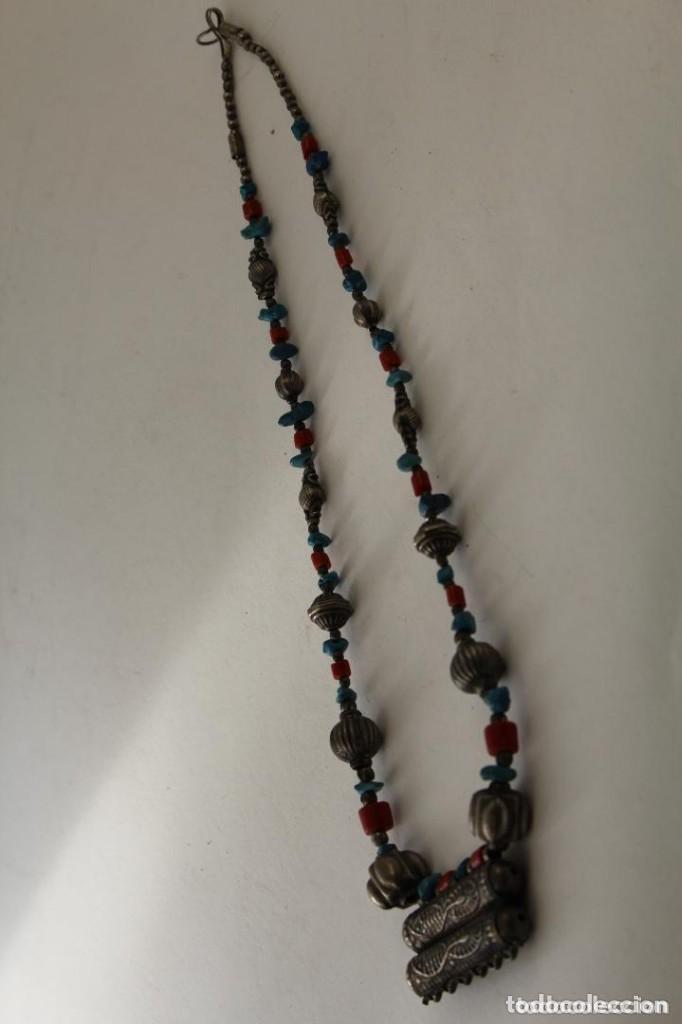Joyeria: COLLAR ETNO BOHO TURQUESAS Y CORAL - Foto 6