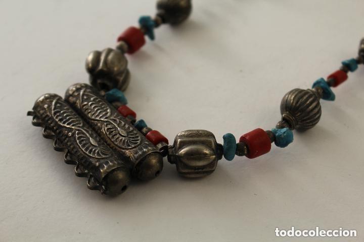 Joyeria: COLLAR ETNO BOHO TURQUESAS Y CORAL - Foto 8