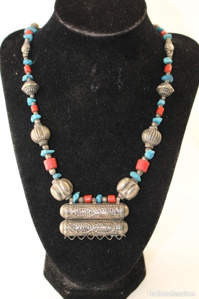 Joyeria: COLLAR ETNO BOHO TURQUESAS Y CORAL - Foto 9