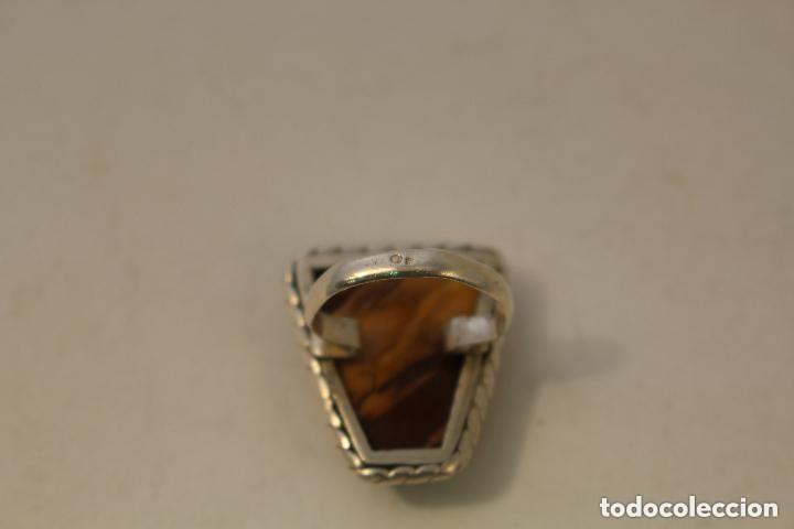 Joyeria: ANILLO EN PLATA DE LEY CON AGATA - Foto 2