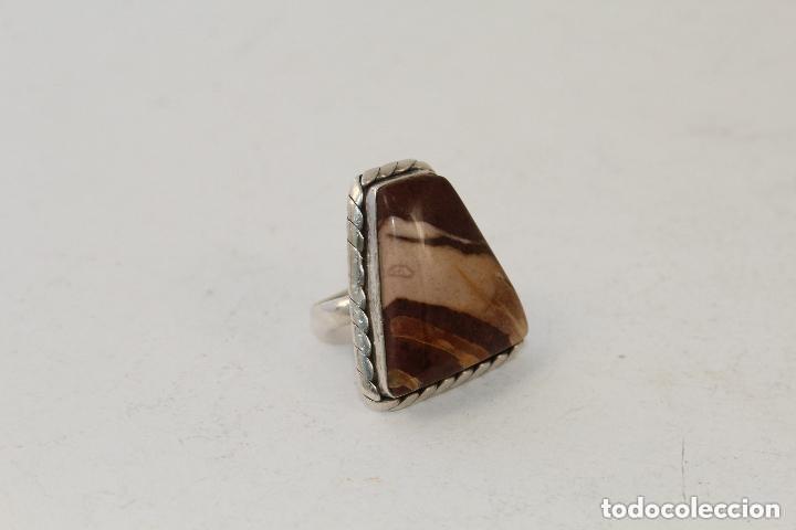 Joyeria: ANILLO EN PLATA DE LEY CON AGATA - Foto 7