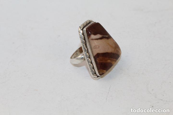 Joyeria: ANILLO EN PLATA DE LEY CON AGATA - Foto 9