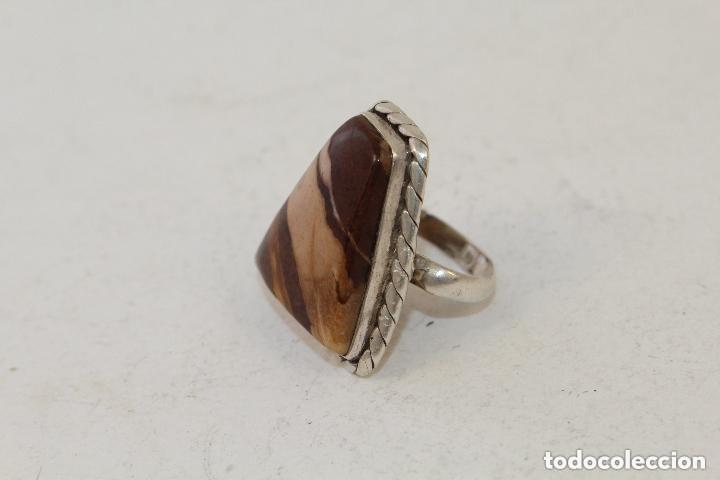 Joyeria: ANILLO EN PLATA DE LEY CON AGATA - Foto 10