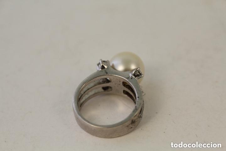 Joyeria: ANILLO EN PLATA DE LEY CON PERLA - Foto 3