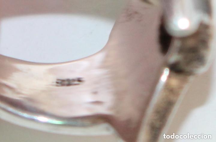Joyeria: ANILLO DE PLATA CON NACAR Y AGATA - Foto 8