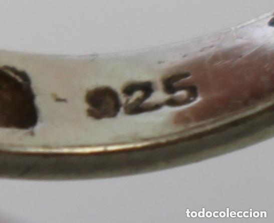 Joyeria: ANILLO DE PLATA DE LEY Y NACAR - Foto 8