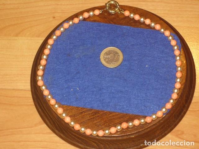 Joyeria: COLLAR DE CORAL ROSA Y PERLAS. - Foto 1