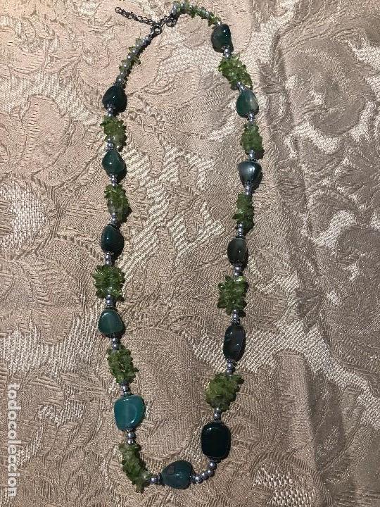 Joyeria: COLLAR CRISTALES Y PIEDRAS VERDES - Foto 2