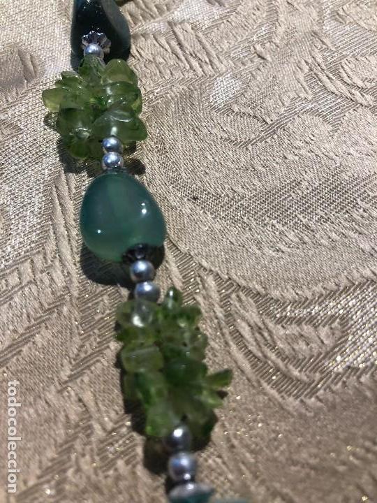 Joyeria: COLLAR CRISTALES Y PIEDRAS VERDES - Foto 3