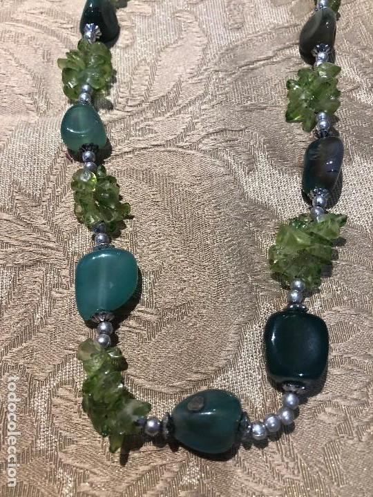 Joyeria: COLLAR CRISTALES Y PIEDRAS VERDES - Foto 1