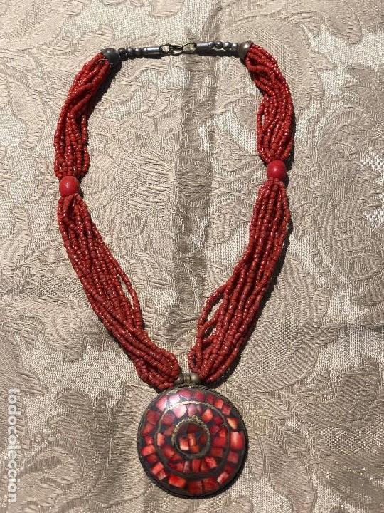 Joyeria: GARGANTILLA MOSTACILLAS DE CORAL - Foto 1