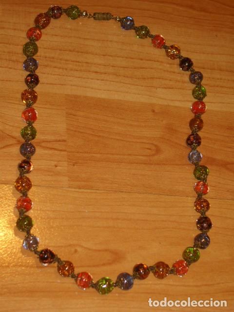Joyeria: COLLAR DE CRISTAL DE MURANO.VINTAGE. - Foto 2