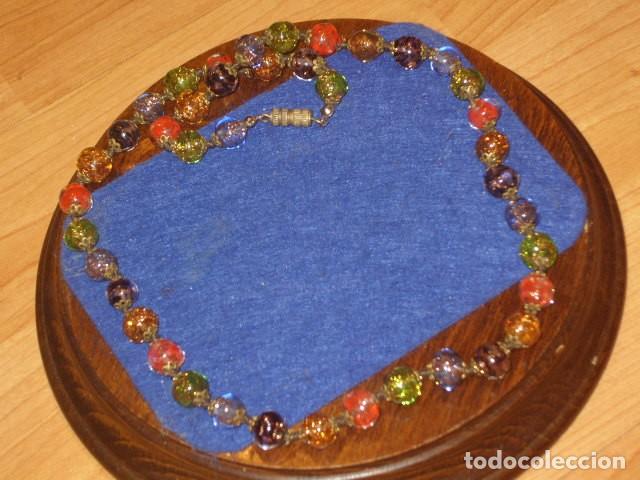 Joyeria: COLLAR DE CRISTAL DE MURANO.VINTAGE. - Foto 5