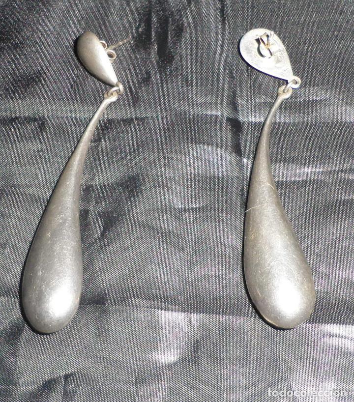 Joyeria: pendientes de plata  gota de agua - Foto 1