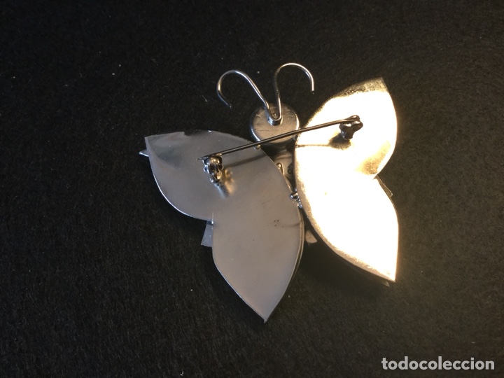 Joyeria: Gran broche vintage mariposa - Foto 3