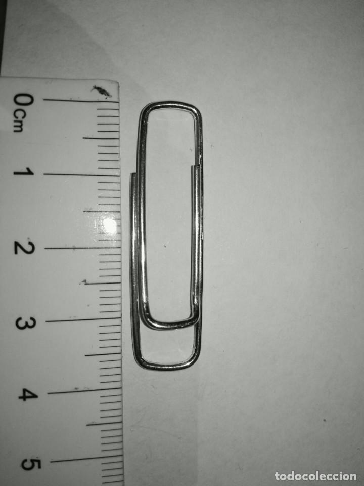 Joyeria: clic alfiler pinza en plata de ley - 4cms - Foto 1
