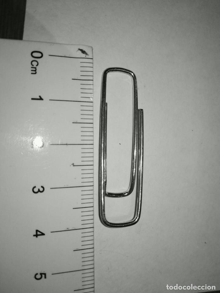 Joyeria: clic alfiler pinza en plata de ley - 4cms - Foto 2