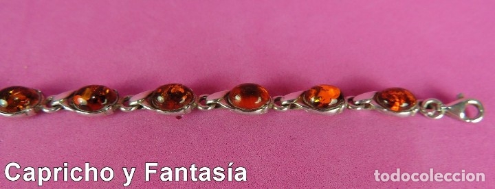 Joyeria: Pulsera de plata y &aacute;mbar n&ordm; 1AMBGEN - Foto 5
