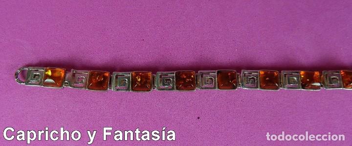 Joyeria: Pulsera de &aacute;mbar y plata n&ordm; 2193 - Foto 2