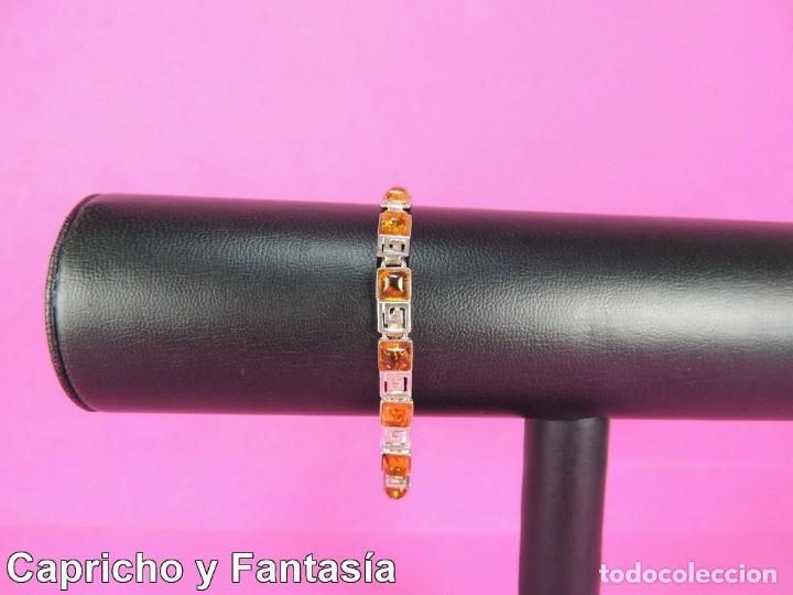 Joyeria: Pulsera de &aacute;mbar y plata n&ordm; 2193 - Foto 5
