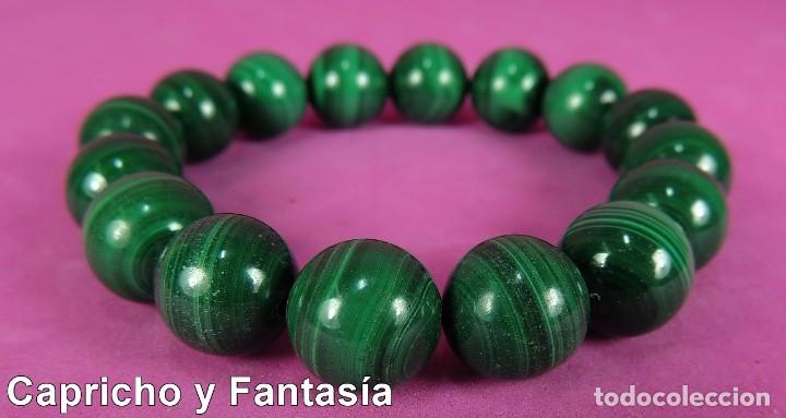Joyeria: Pulsera de malaquita n&ordm; PBMALA12 - Foto 2