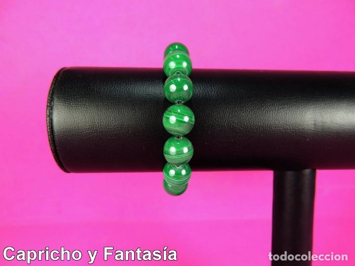 Joyeria: Pulsera de malaquita n&ordm; PBMALA12 - Foto 4
