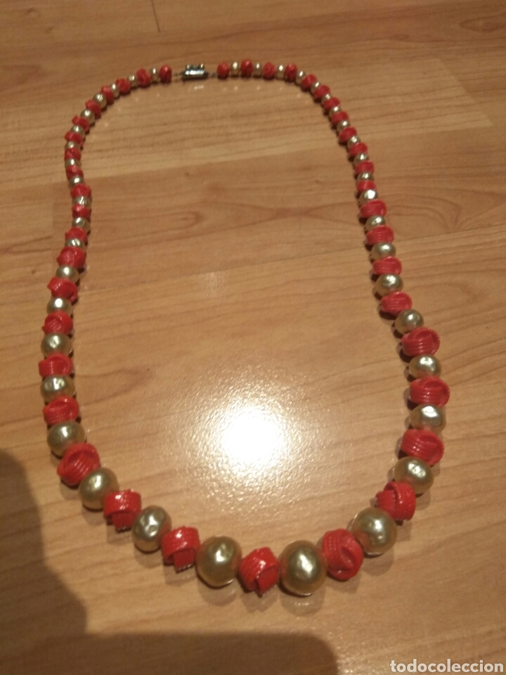 Joyeria: Vintage,collar de resina 60-70S - Foto 2