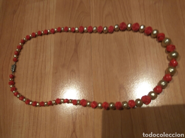 Joyeria: Vintage,collar de resina 60-70S - Foto 6