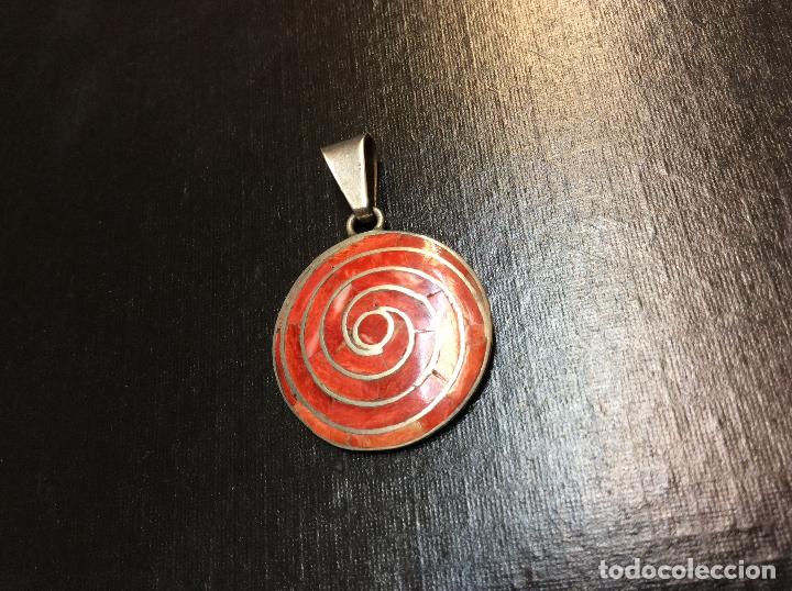 Joyeria: COLGANTE PLATA DE LEY Y ESMALTE. - Foto 1